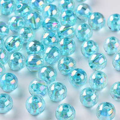 Transparent Acrylic Beads MACR-S370-B8mm-755-1