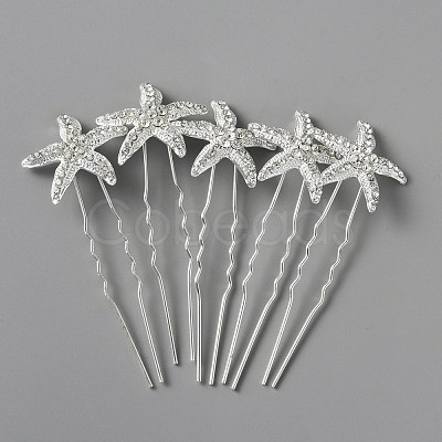 Wedding Bridal Hair Forks OHAR-WH0021-13C-S-1