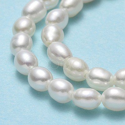 Natural Cultured Freshwater Pearl Beads Strands PEAR-J006-03A-1