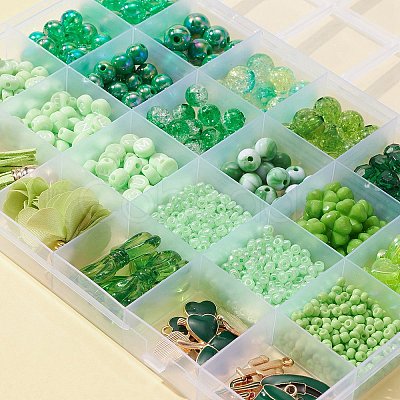 DIY Saint Patrick's Bracelet Making Kit DIY-FS0003-49-1