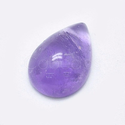 Natural Amethyst Cabochons X-G-P384-N01-1