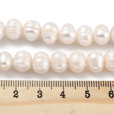 Natural Cultured Freshwater Pearl Beads Strands PEAR-C003-15C-1