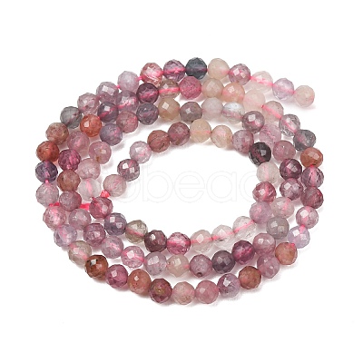Natural Multicolor Spinel Beads Strands GG-CBAA8F4-B08-4mm-A-1