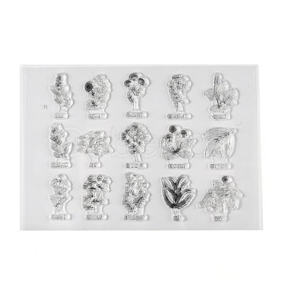 Silicone Stamps DIY-K021-A01-1