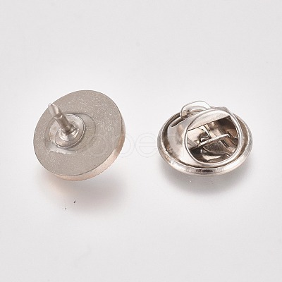 Plastic Safety Brooches JEWB-WH0009-28-1