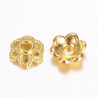 Alloy Bead Caps X-PALLOY-D348-29G-1