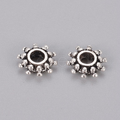 Tibetan Style Spacer Beads LFH10384Y-NF-1