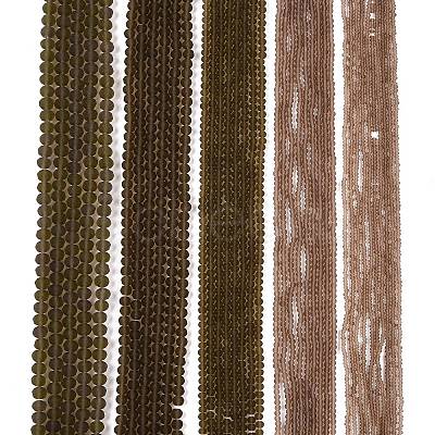 Transparent Glass Beads Strands EGLA-A044-T8mm-MD16-1