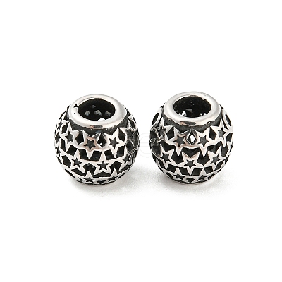 316 Surgical Stainless Steel  Beads STAS-Q304-34AS-1