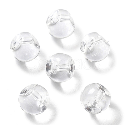 Acrylic Beads X-OACR-U005-08B-1