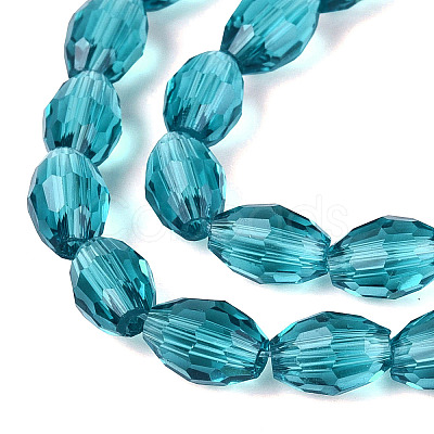Transparent Glass Beads Strands GLAA-N071-01A-A11-1