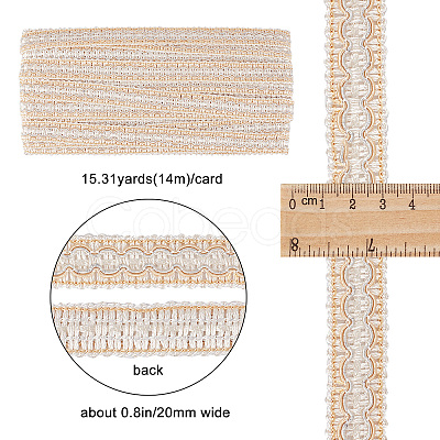 Polyester Woven Ribbon WCOR-WH0001-04B-1