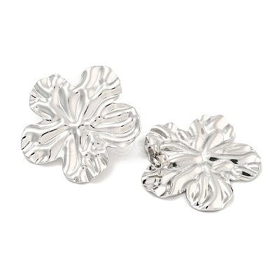 Tarnish Resistant 304 Stainless Steel Stud Earrings for Women EJEW-A111-06P-1