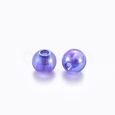 Transparent Acrylic Beads MACR-S370-B6mm-748-1