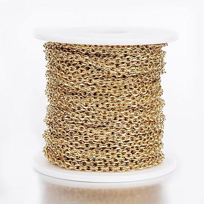 Ion Plating(IP) 304 Stainless Steel Cable Chains CHS-H007-03G-1