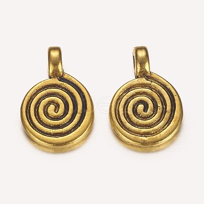 Tibetan Style Alloy Charms LS-X-GLF0339Y-1