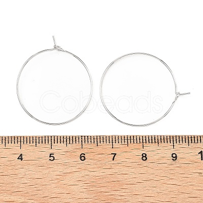 SHEGRACE Brass Hoop Earring Findings XGRPCH918-218P-1