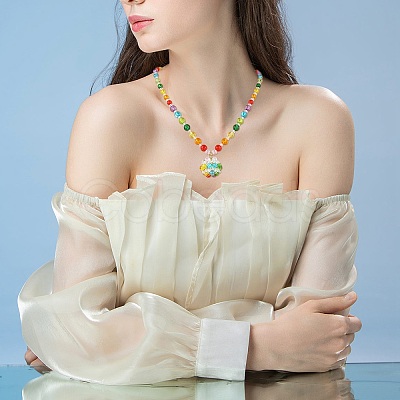 1500Pcs 15 Colors Transparent Acrylic Beads TACR-SZ0001-21A-1
