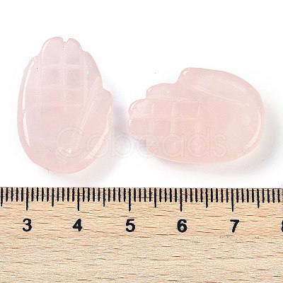 Natural Rose Quartz Pendants G-K359-03J-1