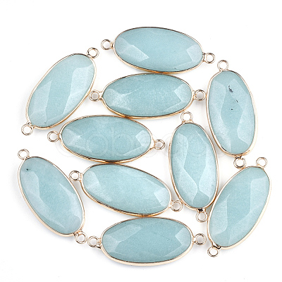 Natural Amazonite Links connectors X-G-S344-03D-1