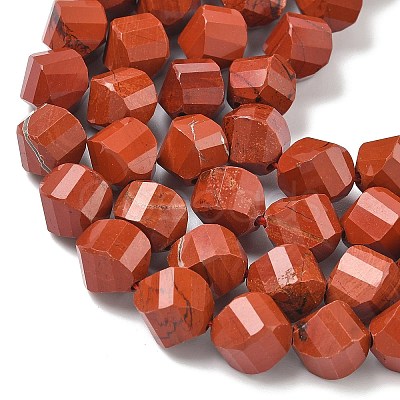 Natural Red Jasper Beads Strands G-C267-B22-1