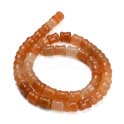 Natural Red Aventurine Beads Strands GG-CBA792A-E01-8x9mm-1