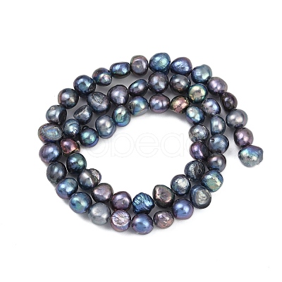 Natural Cultured Freshwater Pearl Beads Strands PEAR-P064-20A-03B-1