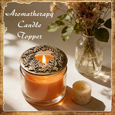 Tibetan Style Alloy Alloy Candle Toppers DIY-WH0622-740AB-1