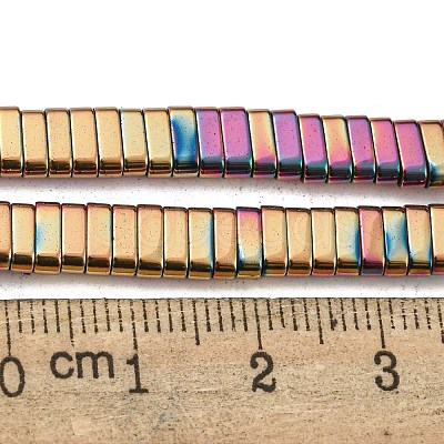 Electroplated Non-magnetic Synthetic Hematite Beads Strands G-C106-B02-01A-1