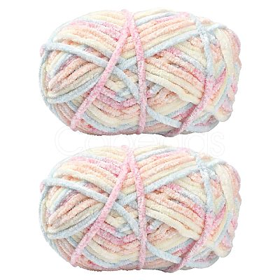 Super Bulky Chenille Polyester Yarn YCOR-FZC0001-01B-1