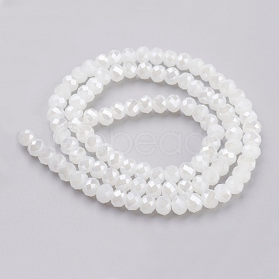 Electroplate Glass Beads Strands LS-GLAA-K027-03AB-1