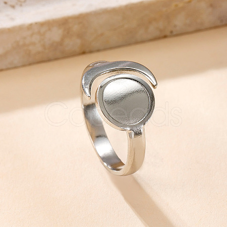 304 Stainless Steel Cuff Rings FS-WG8D32D-05-1