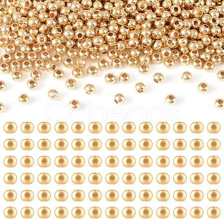 Rack Plating Brass Beads KK-TA0001-88G-03-1