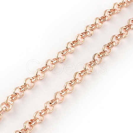Iron Rolo Chains CH-J001-BL7.0-RG-1