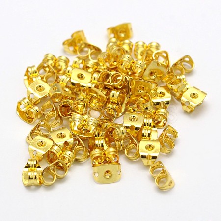 Brass Ear Nuts LS-KK-M163-06G-NR-1