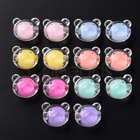 Transparent Acrylic Beads X-MACR-S373-122-B-1
