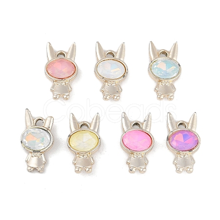 UV Plating Alloy Pendants FIND-M018-30KCG-1