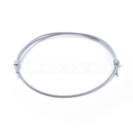 Eco-Friendly Korean Waxed Polyester Cord Bracelet Making BJEW-JB04256-05-1