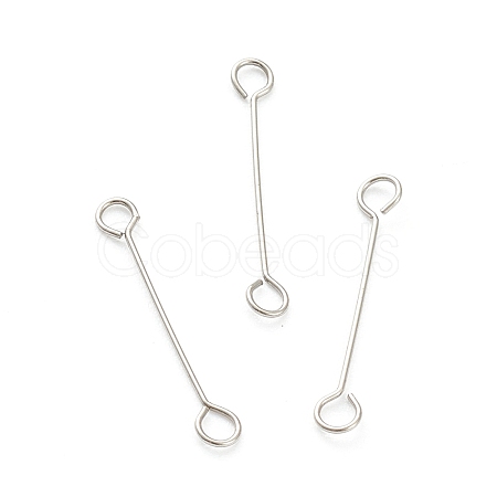 Non-Tarnish 316 Surgical Stainless Steel Eye Pins LS-X-STAS-P277-A01-P-1
