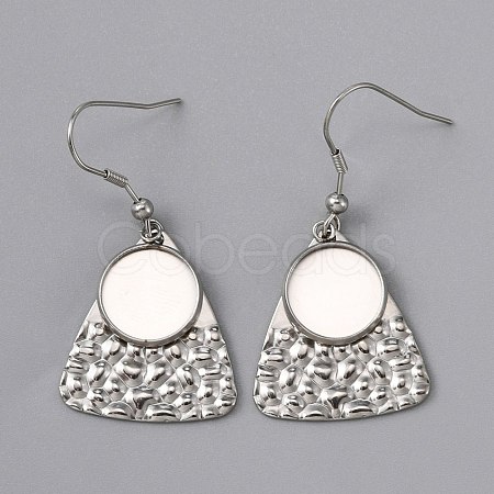 304 Stainless Steel Earring Hooks STAS-TAC0012-03P-1