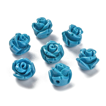 Synthetic Coral Carved Beads CORA-H003-01B-28-1