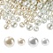 Glass Pearl Beads Strands, for Beading Jewelry Making, Pearlized Crafts Jewelry Making, Round, Mixed Color, 200pcs/bag