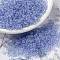 MIYUKI Round Rocailles Beads, Japanese Seed Beads, (RR159L) Transparent Light Cornflower Blue, 8/0, 3mm, Hole: 1mm, about 2111~2277pcs/50g