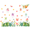 PVC Wall Stickers, Wall Decoration, Angel & Fairy Pattern, 630x390mm