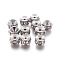 304 Stainless Steel Rhinestone Beads, Column, Crystal, 6x4mm, Hole: 1.4mm