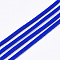 Faux Suede Cord, Faux Suede Lace, Blue, 2.5~2.8x1.5mm, about 1.09 yards(1m)/strand