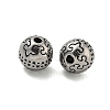 Round 304 Stainless Steel Beads STAS-E214-01AS-04-2