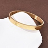 304 Stainless Steel Micro Pave Cubic Zirconia Bangles for Women BJEW-B161-02G-3