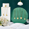 7Pcs 7 Styles Brass Pendants KK-PH0014-74-4