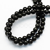 Natural Obsidian Round Beads Strands G-S156-4mm-2